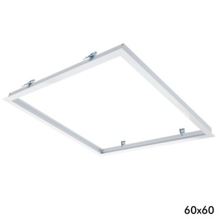 Cadre Encastré pour Panneaux LED 60x60 cm | Installation Facile & Design Élégant