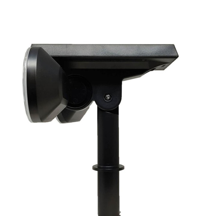 Lampe solaire de jardin 4500K orientable 360° – Détecteur de mouvement – Éclairage extérieur autonome