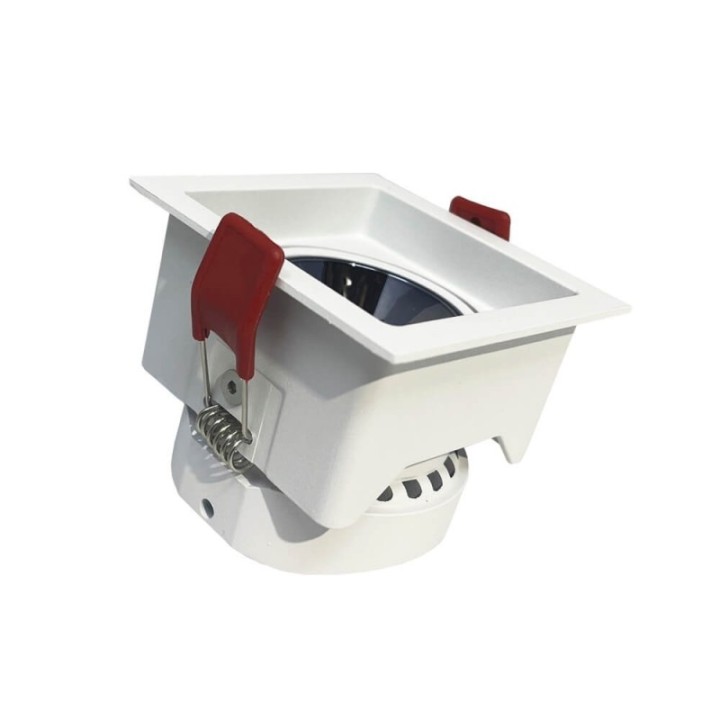 Spot LED carré Blanc 5W - 8W -12W  - ajustable - CCT- CRI+92