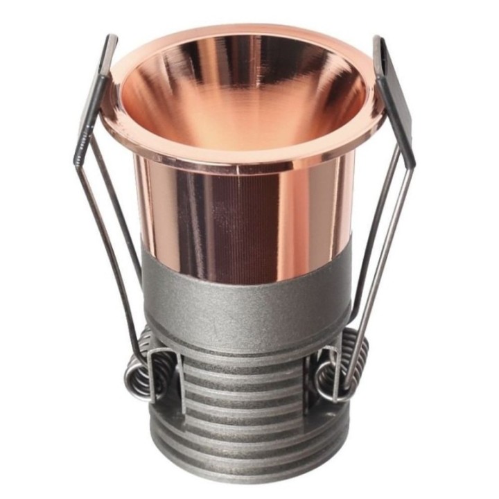 Mini spot LED 5W Cuivré - Bridgelux - 40° - UGR11 - CCT