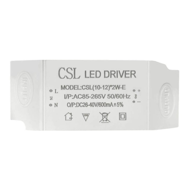 Applique murale moderne blanche 24w