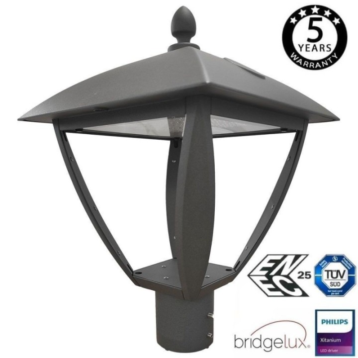 Réverbère LED 10W-100W – Driver Philips – IP65 - Moderne et design