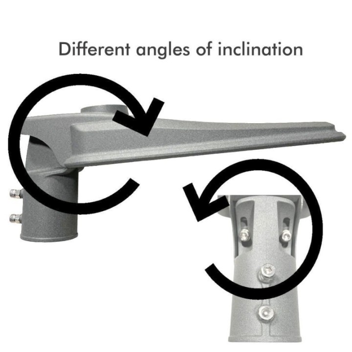 Réverbère LED 60W – Puce Bridgelux – 140lm/W – IP65