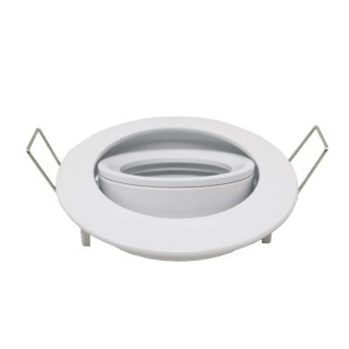 Anneau d'encastrement orientable Blanc GU10