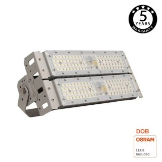 Projecteur LED OSRAM 100 watts DOB  – 4000K - 60°/90° - Aluminium