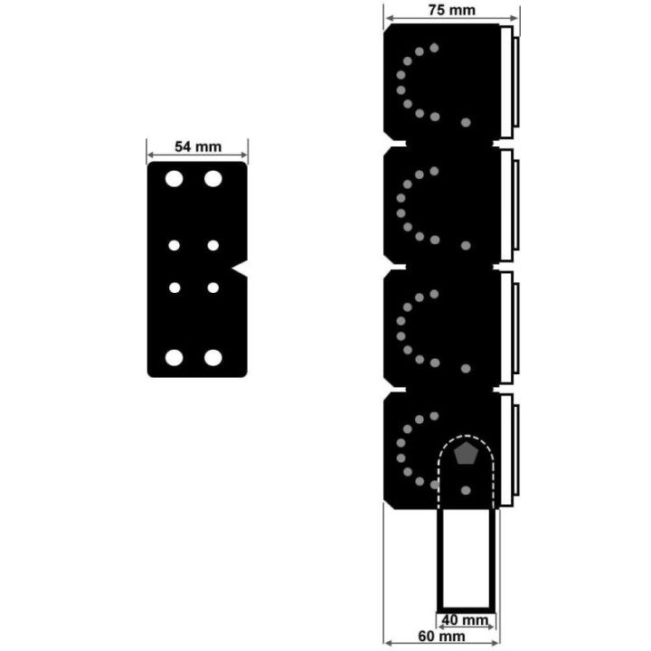 Éclairage de stade et terrain 400W - Drivers Philips – Haute luminosité