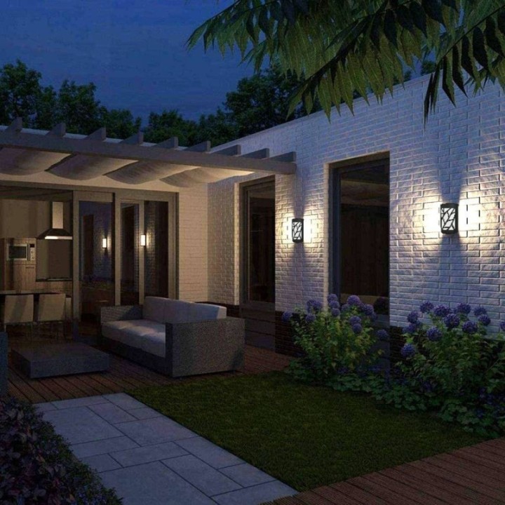 Applique LED E27 – Éclairage extérieur IP44 moderne