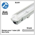 Luminaire LED 60cm en ABS et Polycarbonate – Idéal pour milieux humides Luminaire LED 60cm en ABS et Polycarbonate – Idéal pour milieux humides
