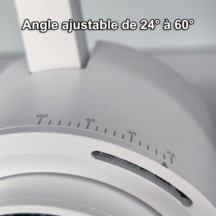 Spot monophasé 40 watts entièrement ajustable - Luminosité - angle - couleur