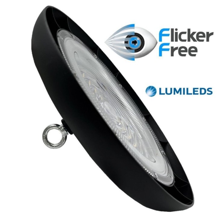 Cloche LED Industrielle UFO 100W – CCT – IP65 – Haute performance