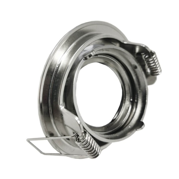 Anneau d'encastrement orientable inox GU10