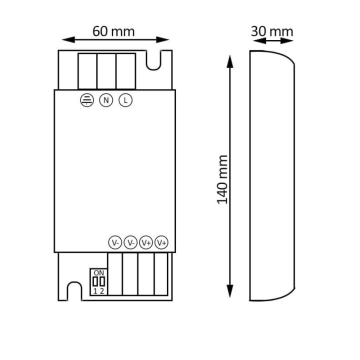 Acheter Alimentation 24V 100W - 4.1 Ampère - Aluminium IP20