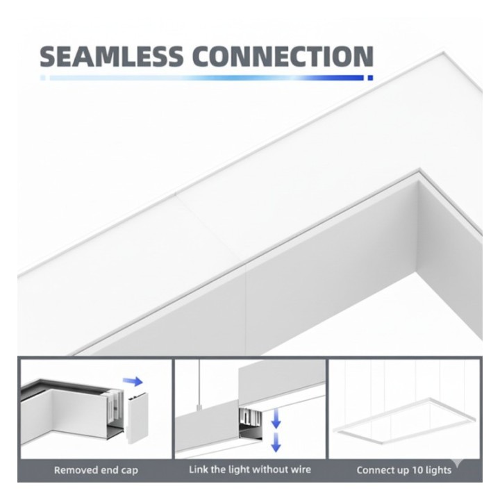 Connecteur LED 90° - 9 Watts Noir pour LuminaiConnecteur LED Blanc 90° – 9W pour Linéaires | Création d’Angles, Carrés et Rectan