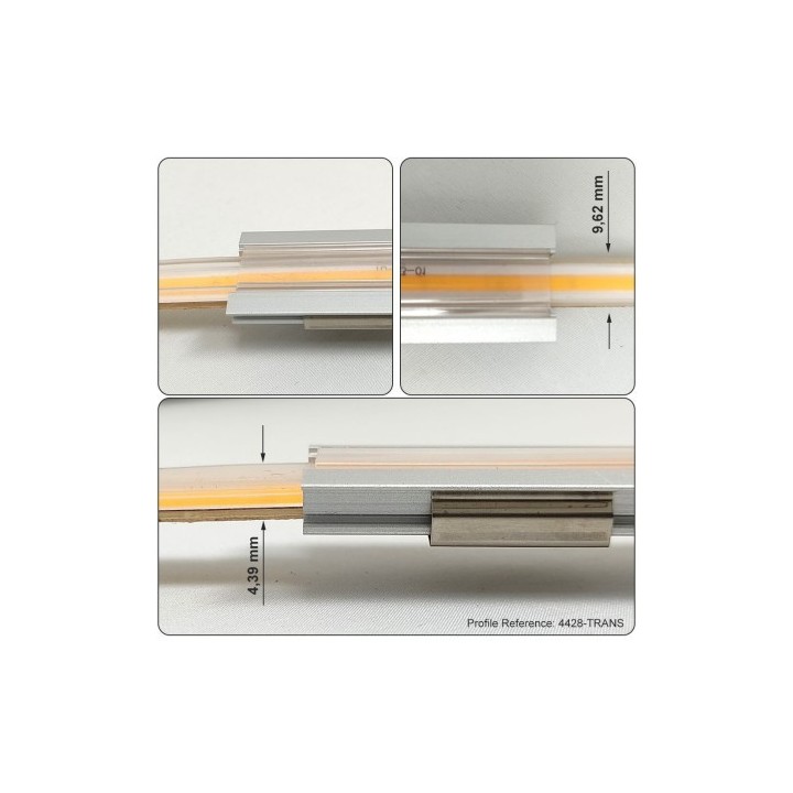 Rouleau de ruban LED 220V directe - Bobine 20m COB