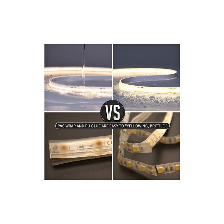 Rouleau de ruban LED 220V directe - Bobine 20m COB