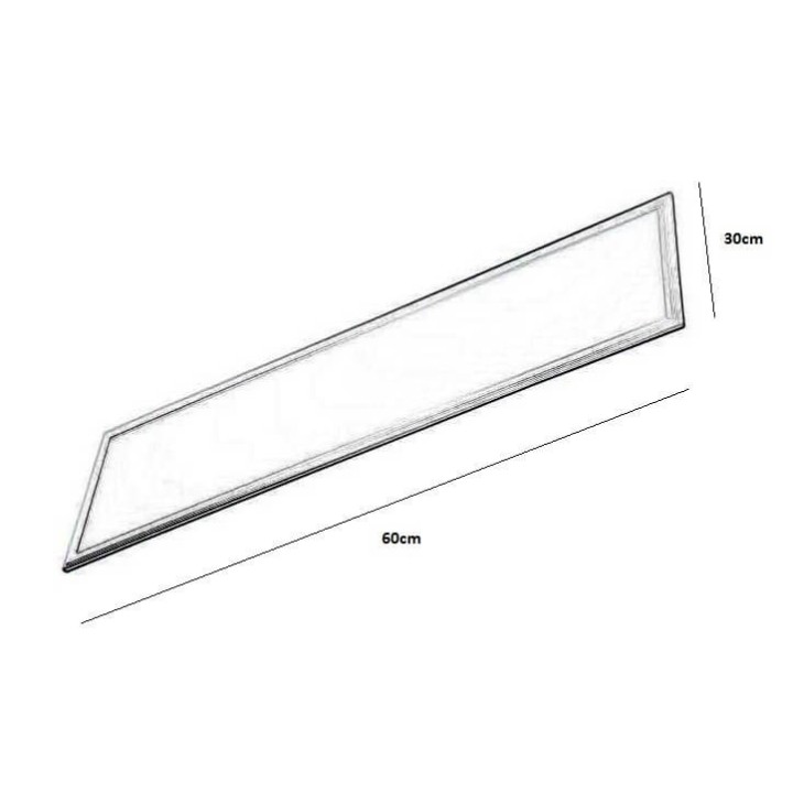 Pavé LED 30x60 cm 24W  Driver Gxtronics CCT
