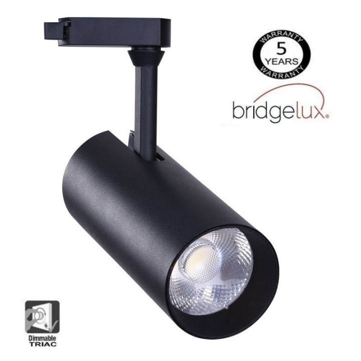 Acheter Spot LED Maya Black  pour rail monophase 30W 24º